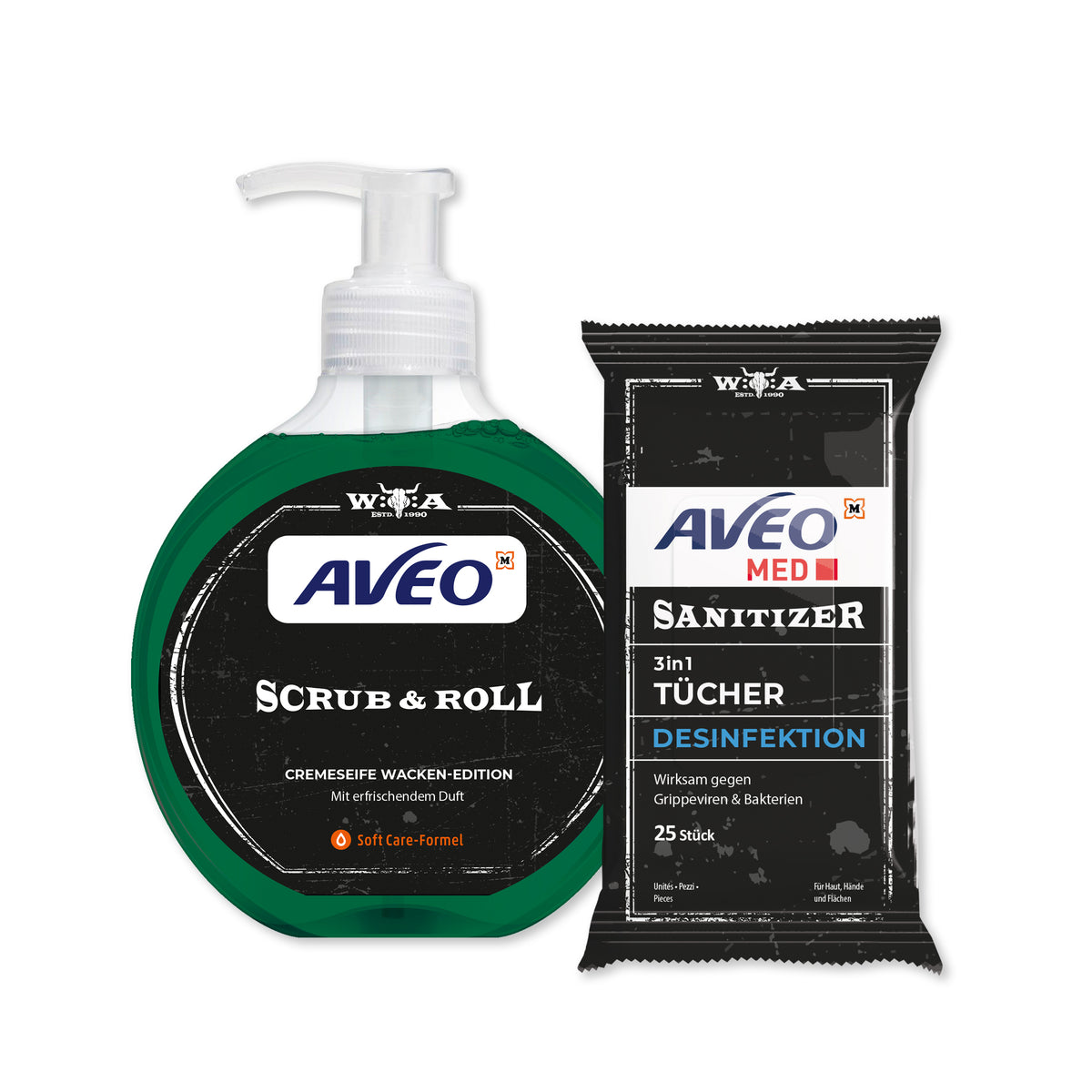 Drogerie-Essentials von Müller im limitierten W:O:A-Design