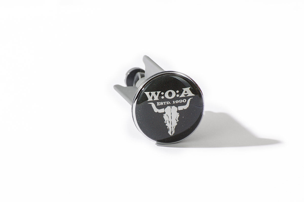 W:O:A - sink plug - logo image