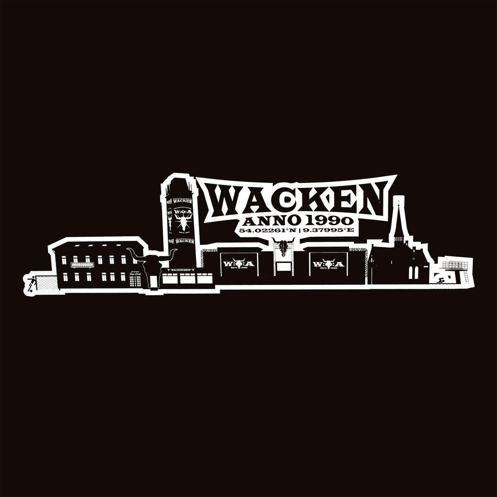 W:O:A - Heckscheibenaufkleber - Skyline