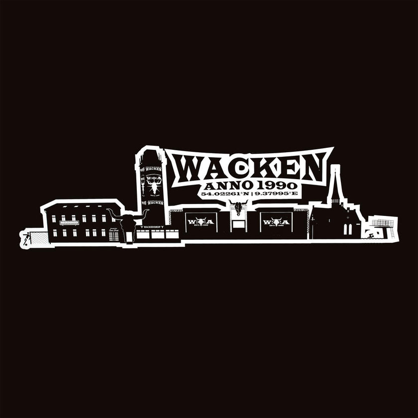 W:O:A - Heckscheibenaufkleber - Skyline