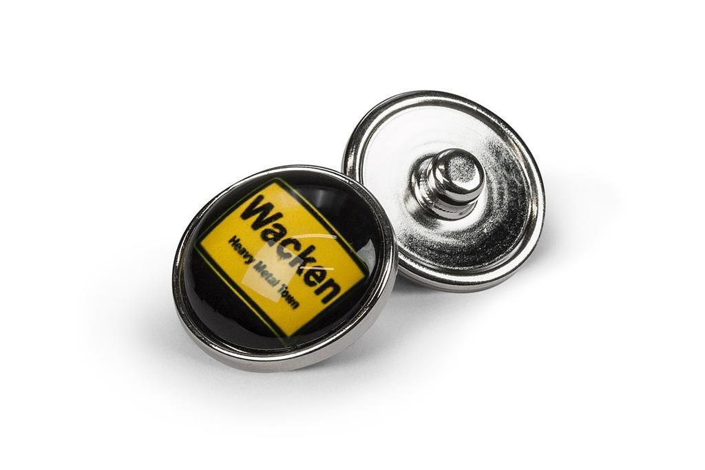 W:O:A - Push Button - Wacken town sign image