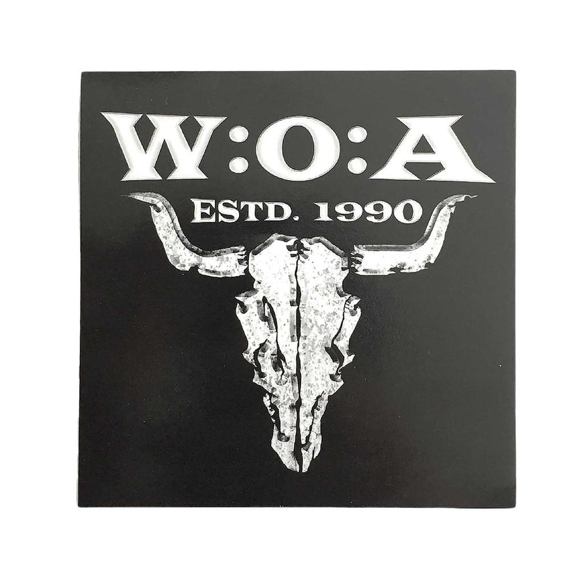 W:O:A - Sticker - Black