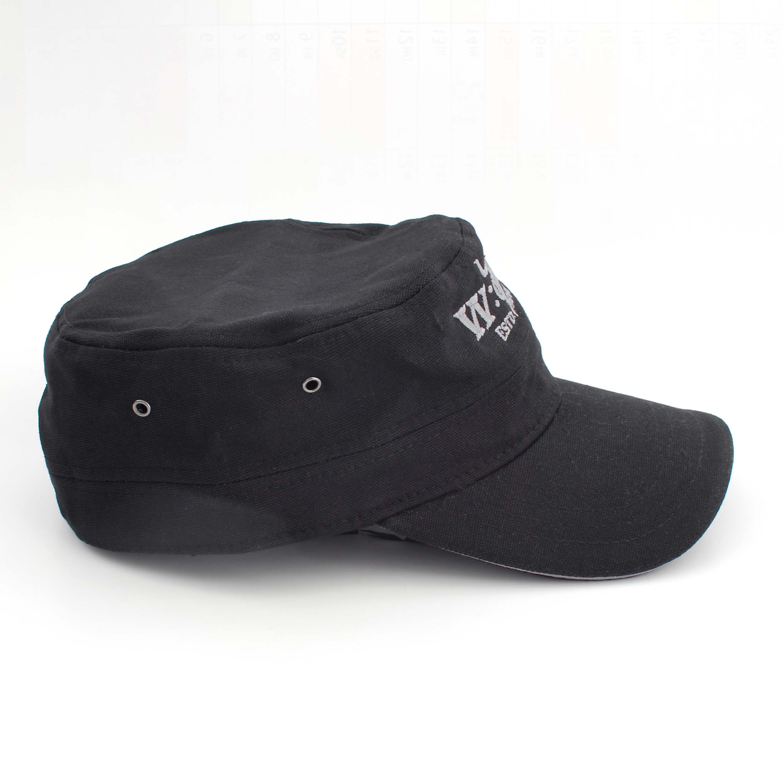 W:O:A - Military Hat - Logo Gray image