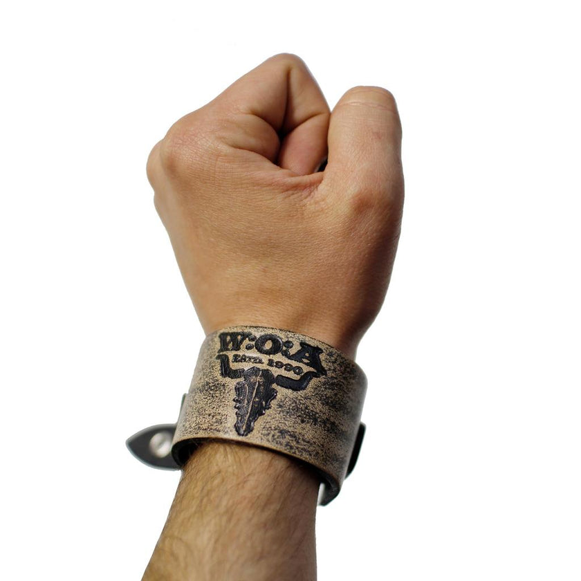 W:O:A - Leather Bracelet - Vintage