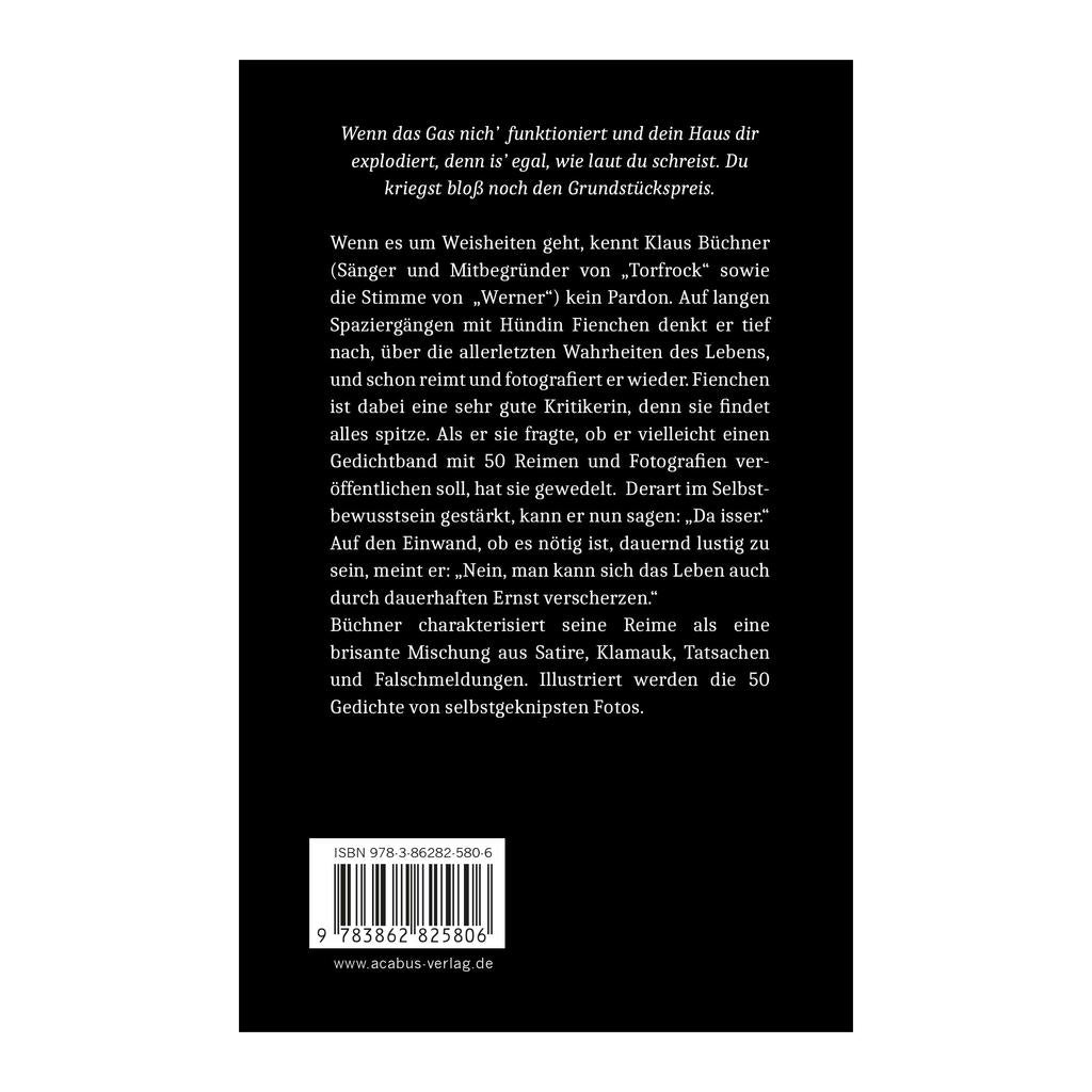 Klaus Büchner - Buch - Hanebüchner - Meine Gedichte und Fotos image