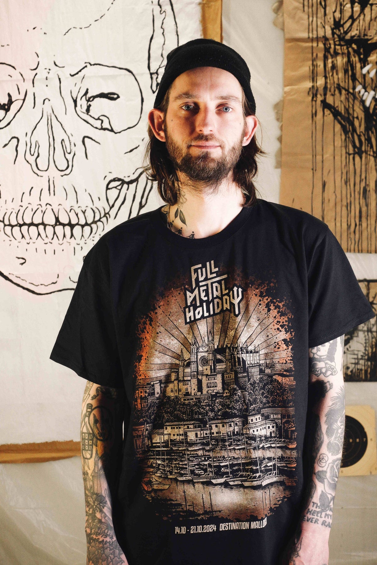 FMH - T-Shirt - Cathedral black