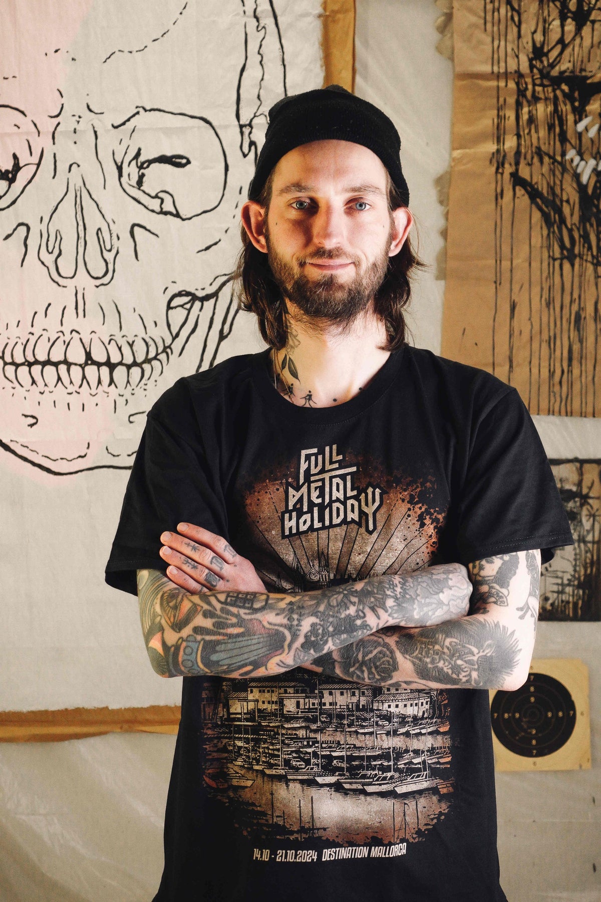 FMH - T-Shirt - Cathedral black