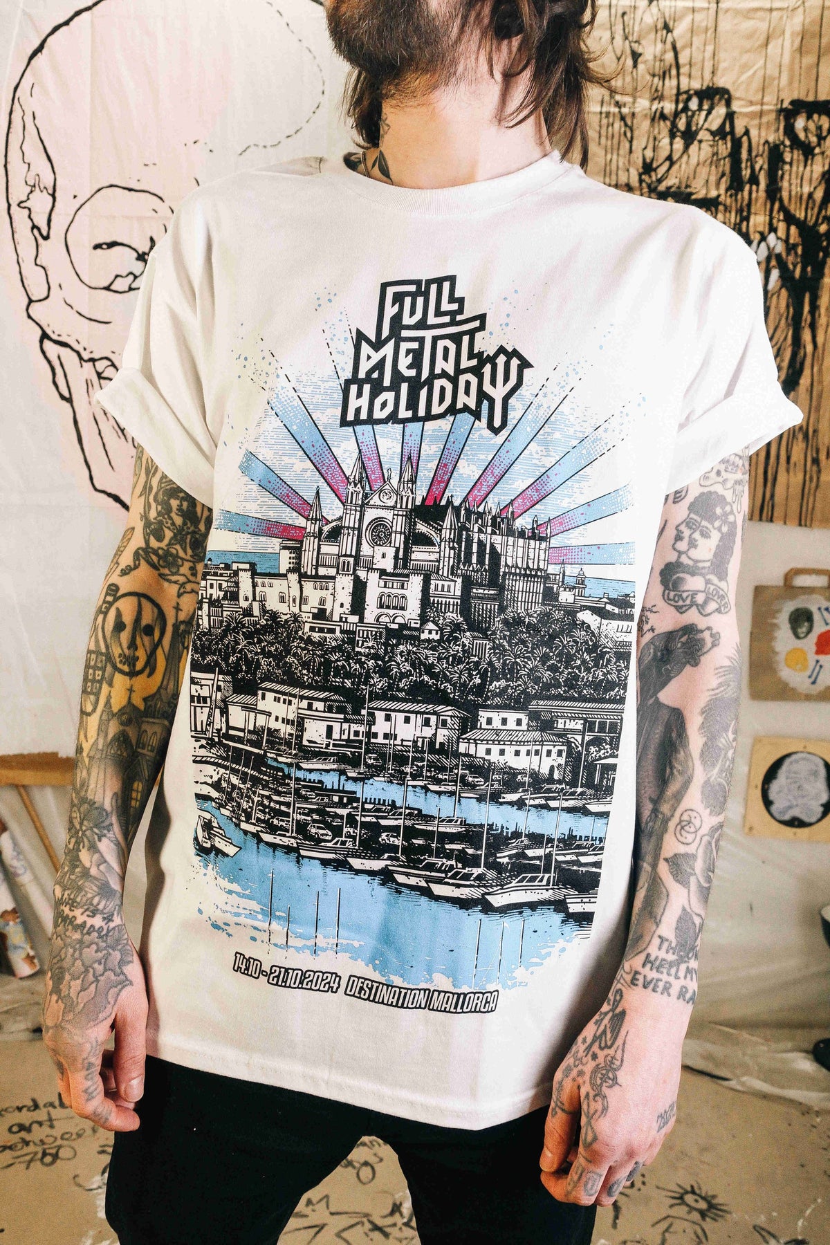 FMH - T-Shirt - Cathedral white