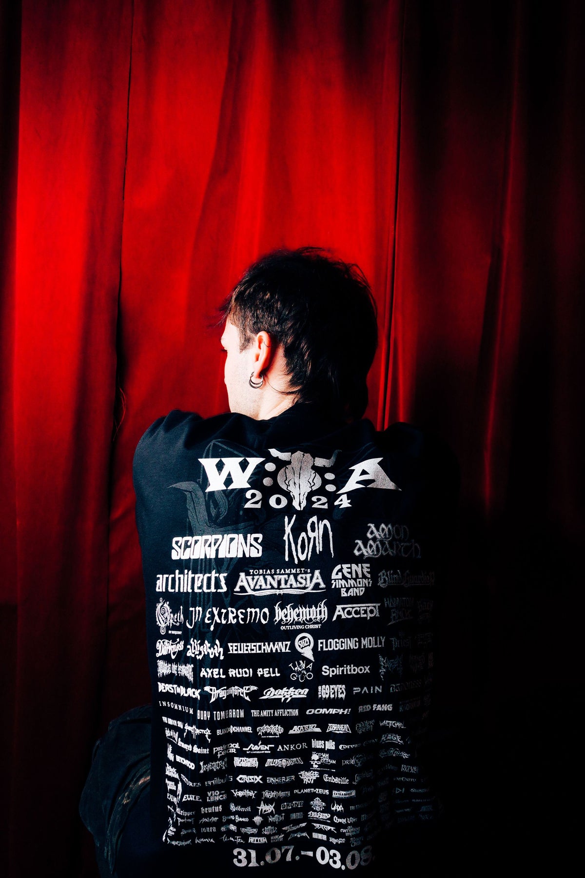 W:O:A - T-Shirt - Burn 2024