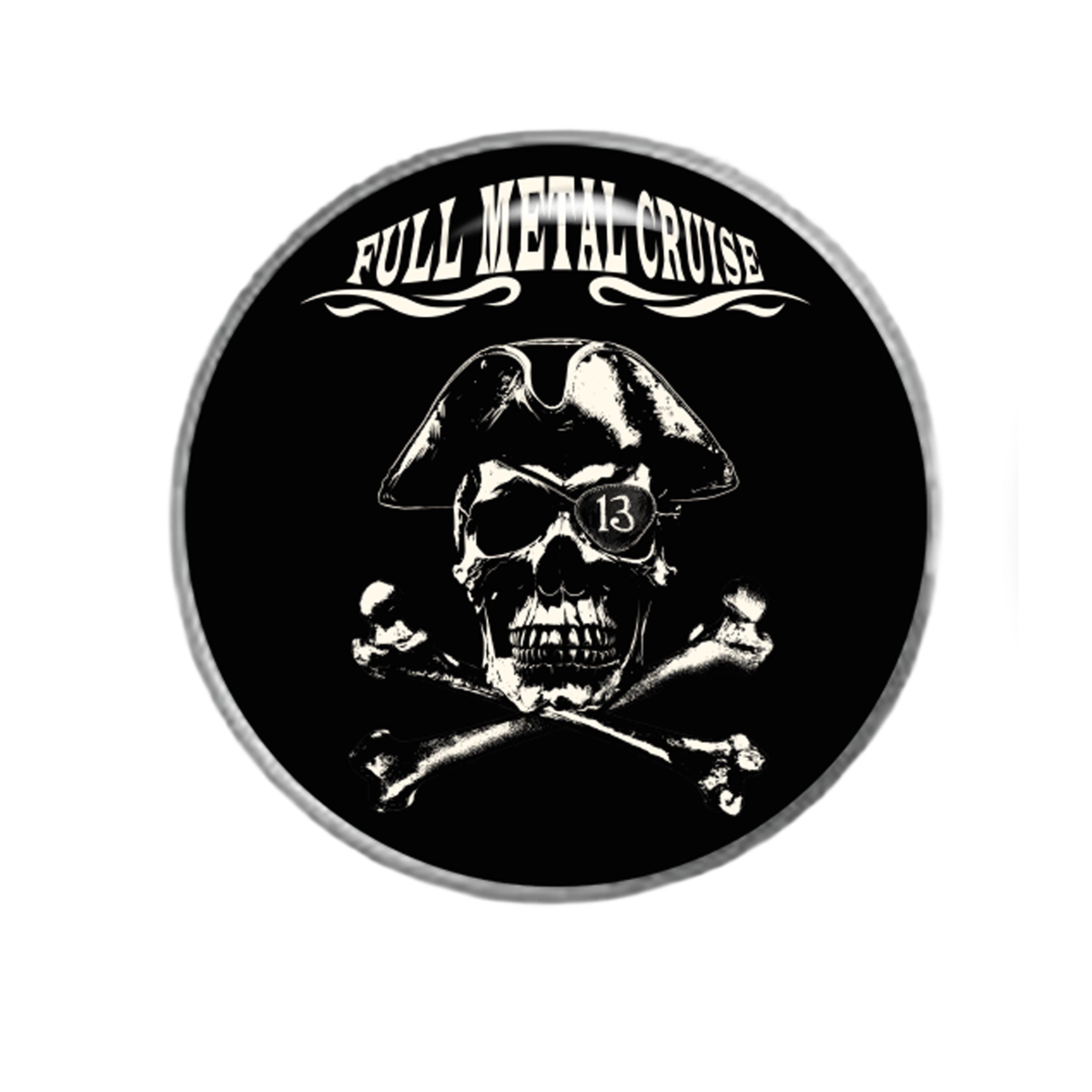 FMC - Druckknopf Jolly Roger image