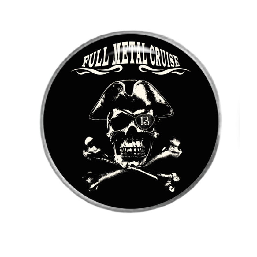 FMC - Druckknopf Jolly Roger