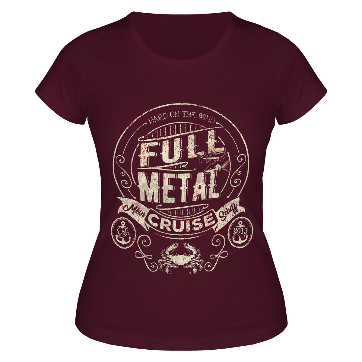 FMC - Girlie - Sailor Sign zeitlos Burgund