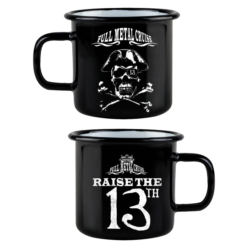 FMC - Emaillebecher - Jolly Roger