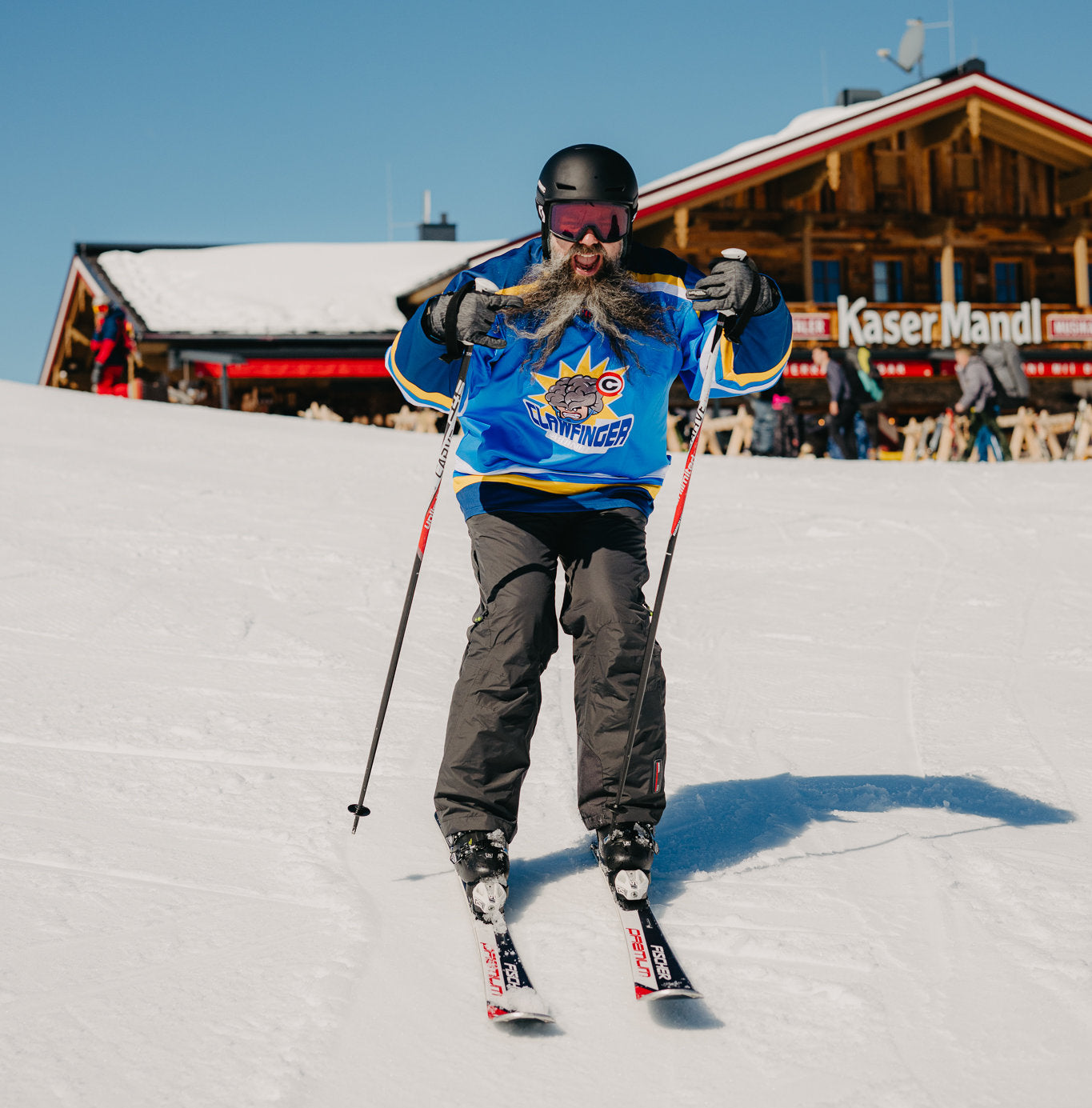 Bereit für die Piste
