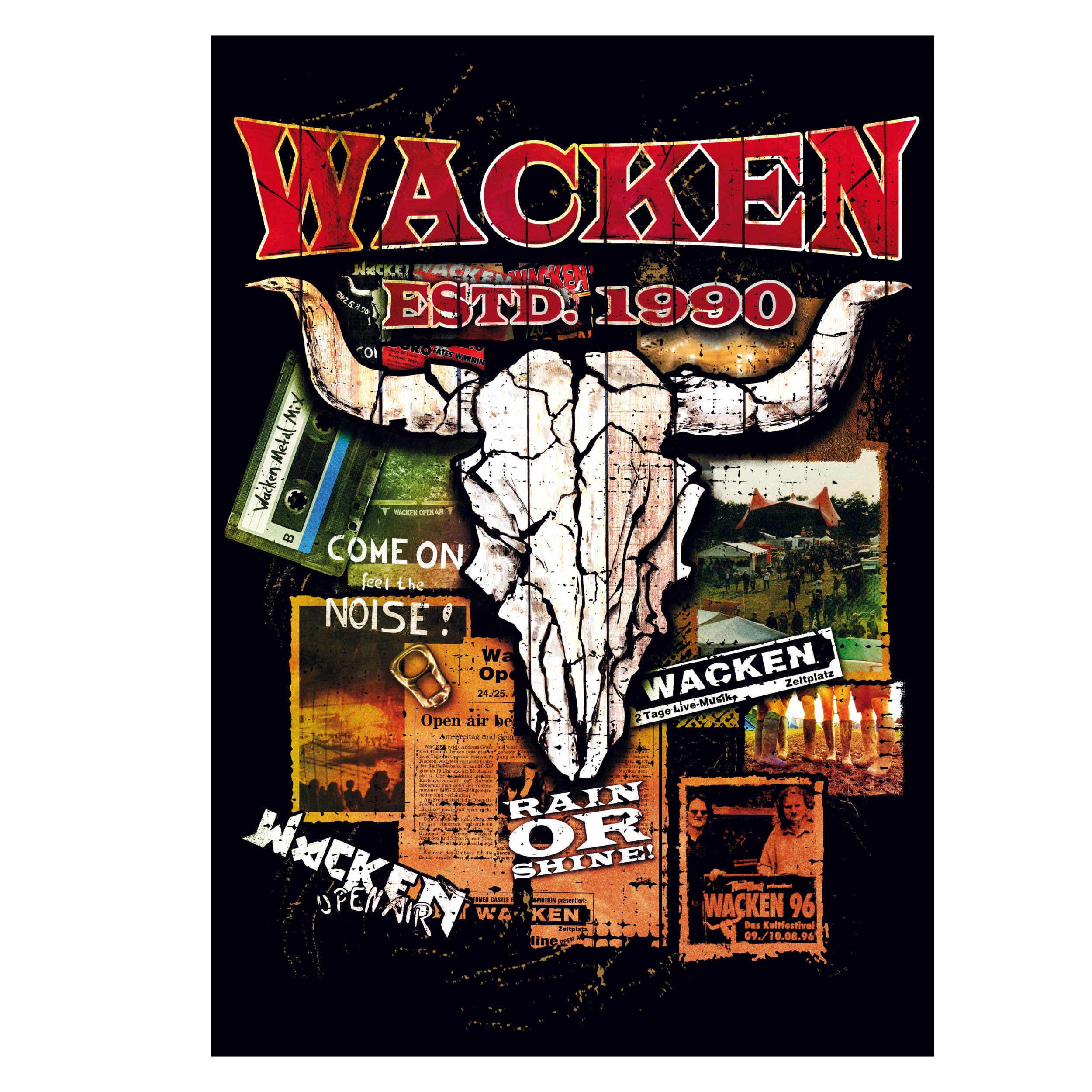 W:O:A - Poster - History Collage - gefaltet image