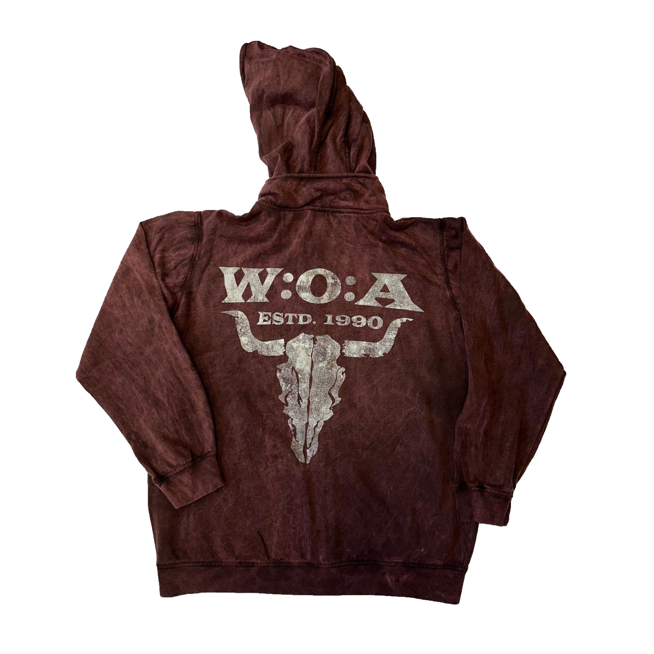 W:O:A - HoodZip - Washed Rust estd. 1990 image