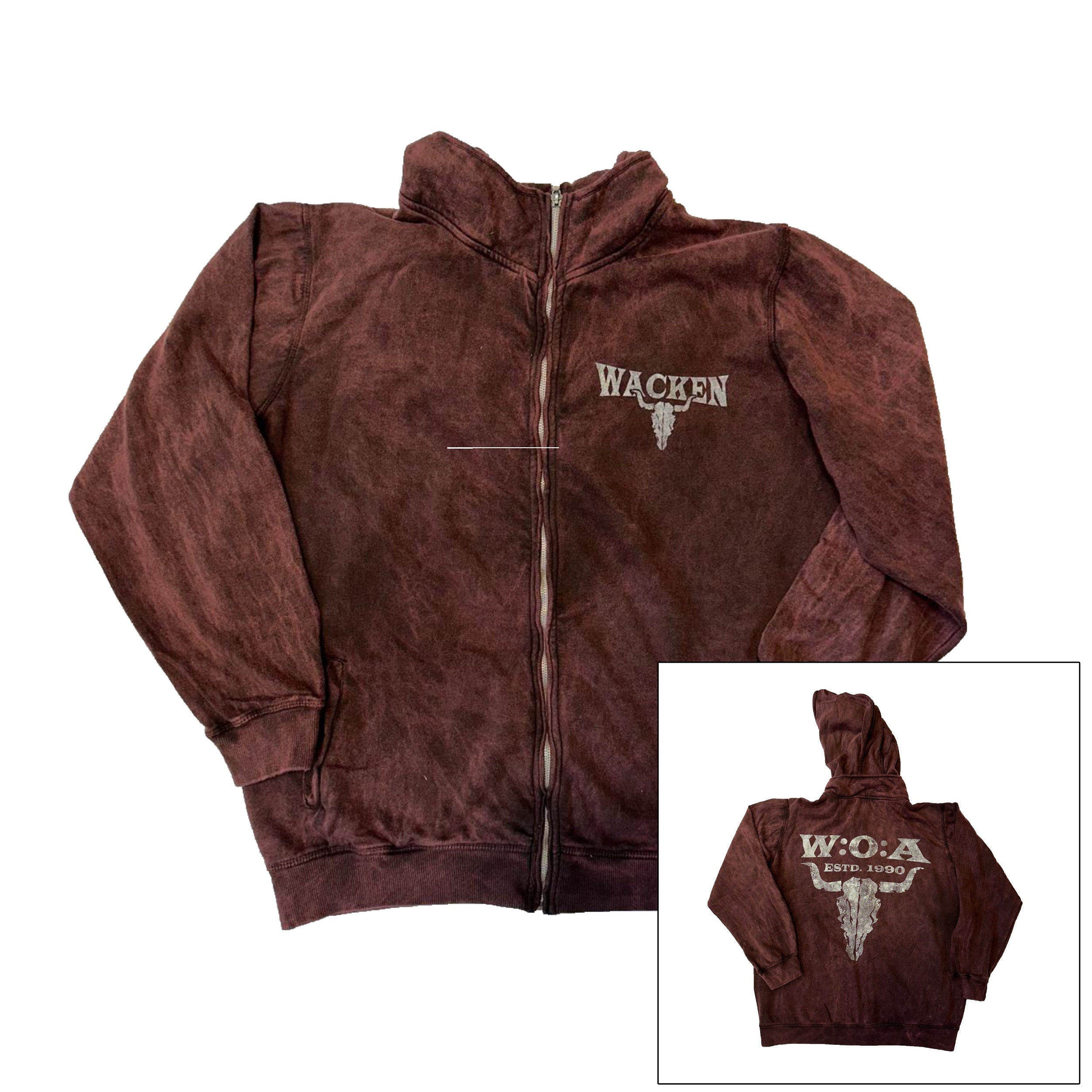 W:O:A - HoodZip - Washed Rust estd. 1990 image