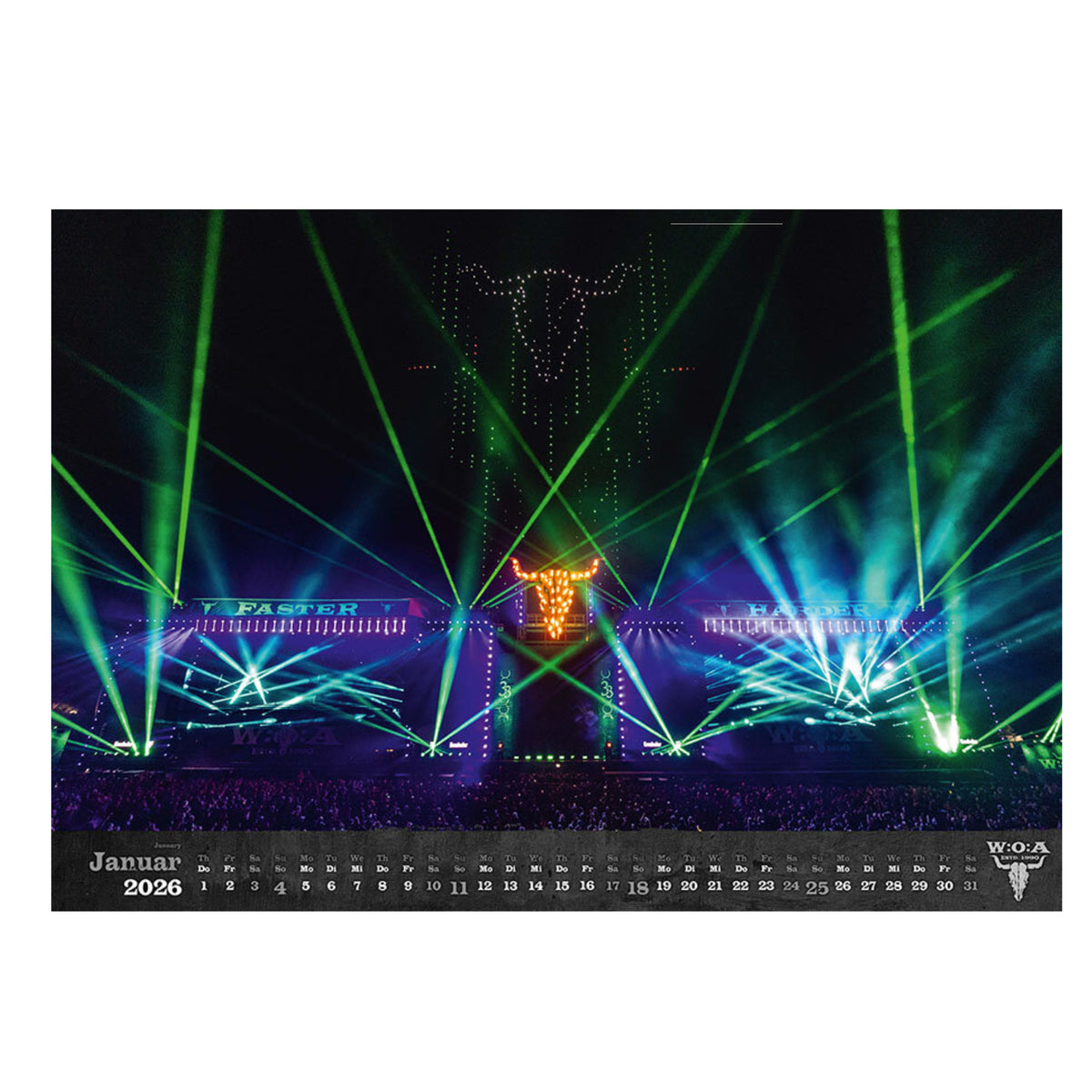 W:O:A - Heel Kalender - 2026
