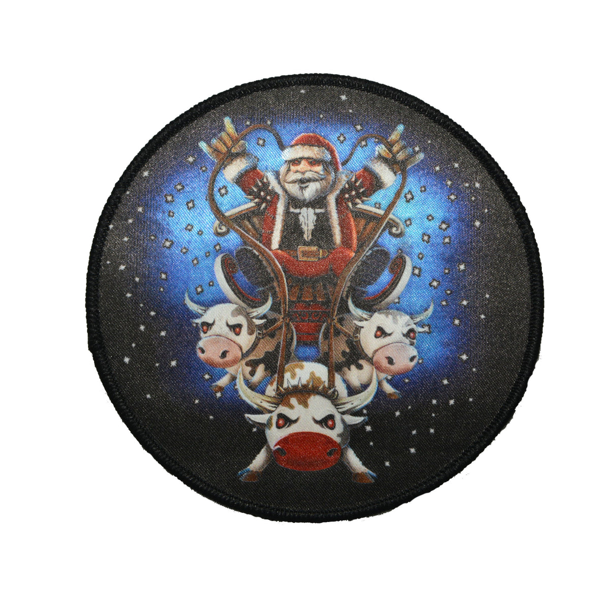 W:O:A - Patch - Santa Cows