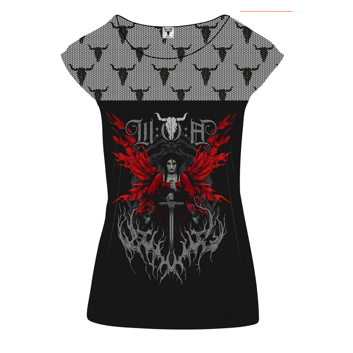 W:O:A - Girlie Laces - Crimson Fairy