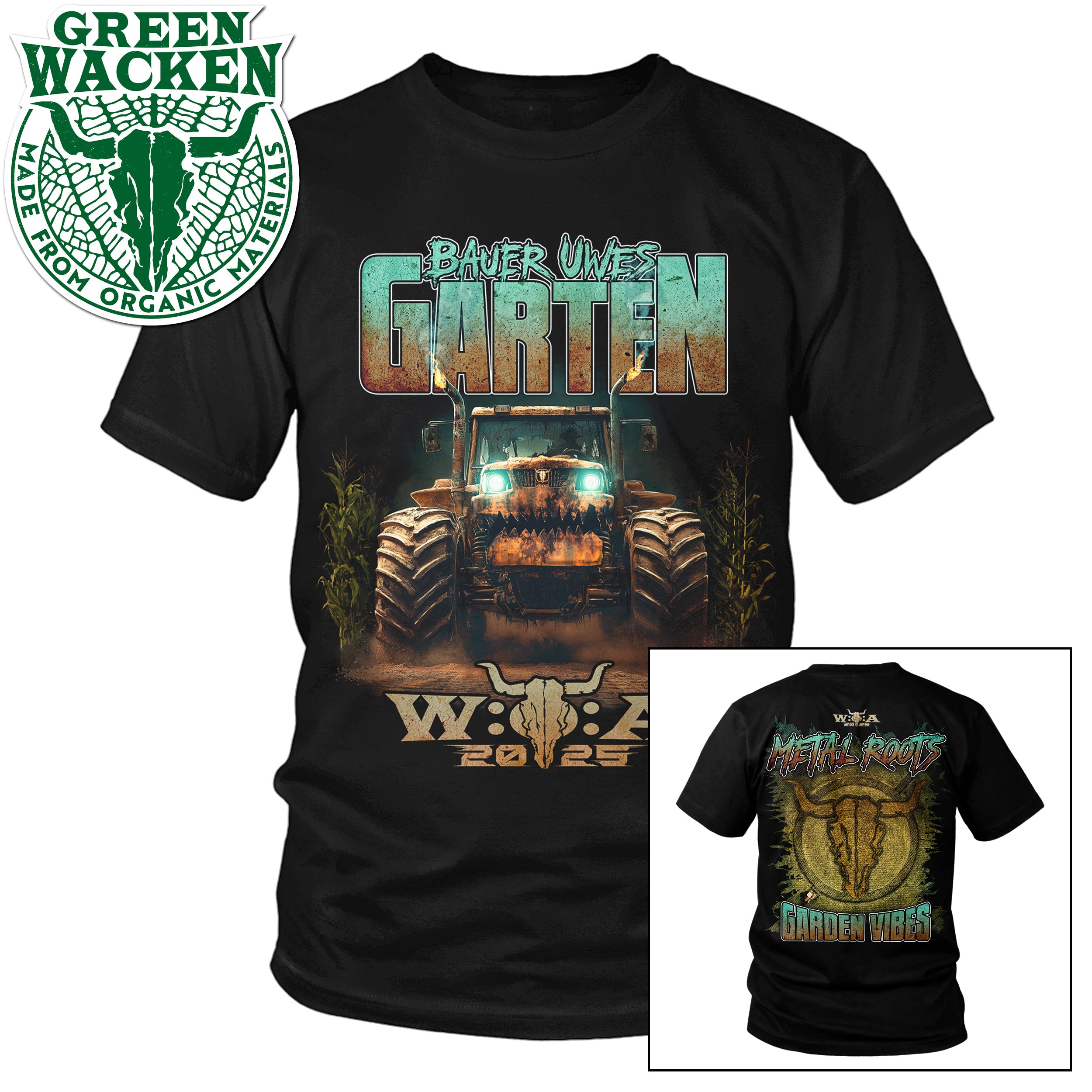 W:O:A -T-Shirt - Bauer Uwes Garten 2025 image