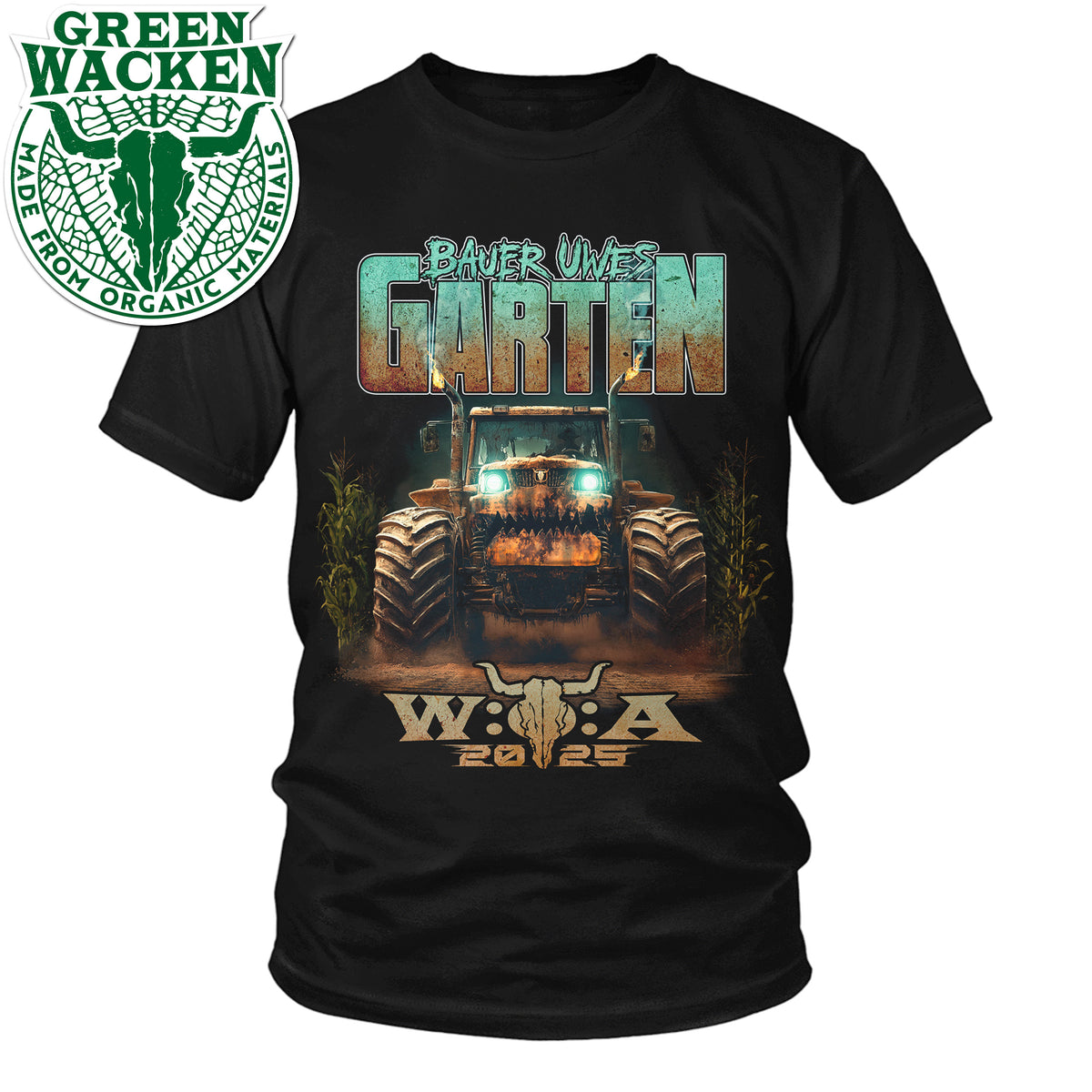 W:O:A -T-Shirt - Bauer Uwes Garten 2025