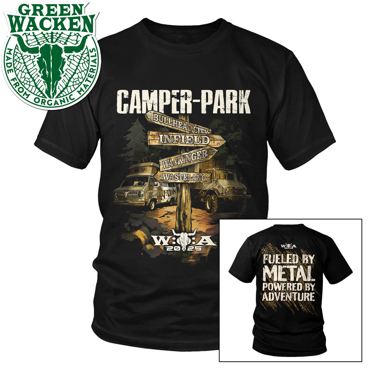 W:O:A -T-Shirt - Camper-Park 2025