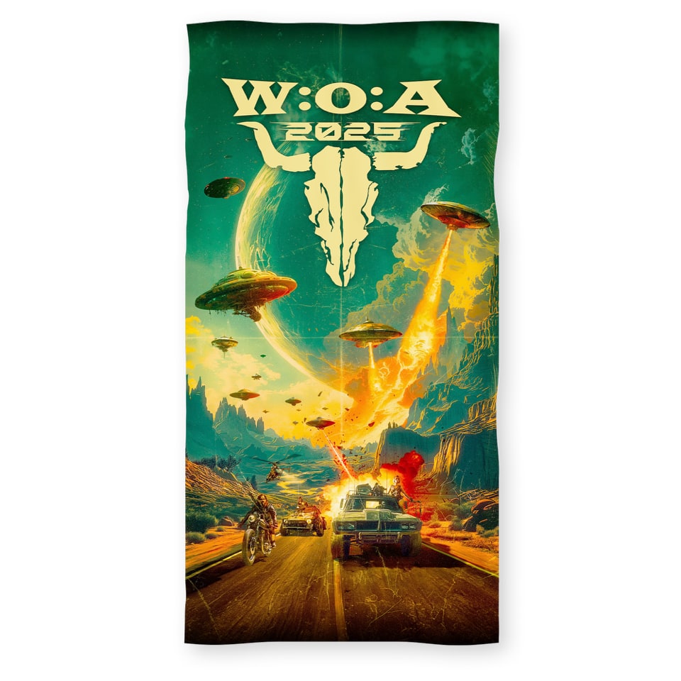 W:O:A - Badetuch - Alien Attack 2025 image