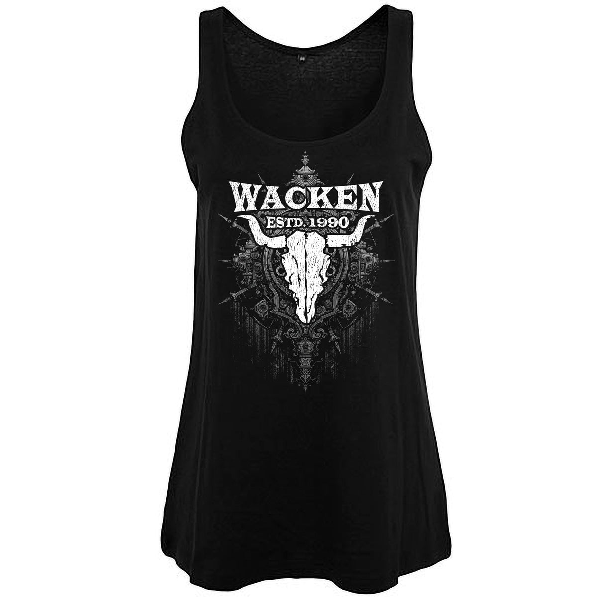 W:O:A -  Girlie Tank Top - Tenebrous