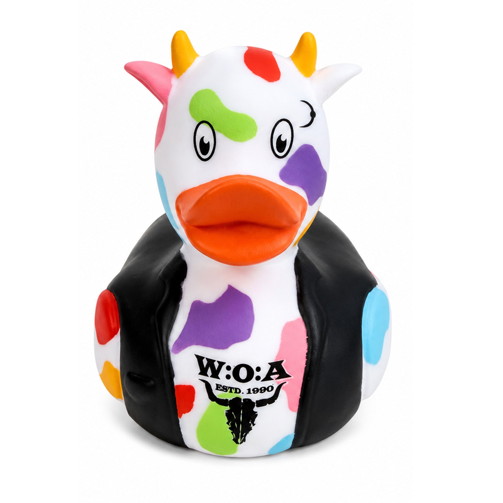 W:O:A - Badeente - Rainbow Cow image