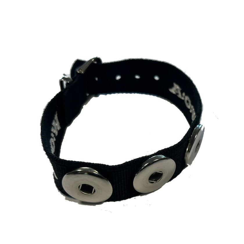 W:O:A - Push Button Bracelet - Logo