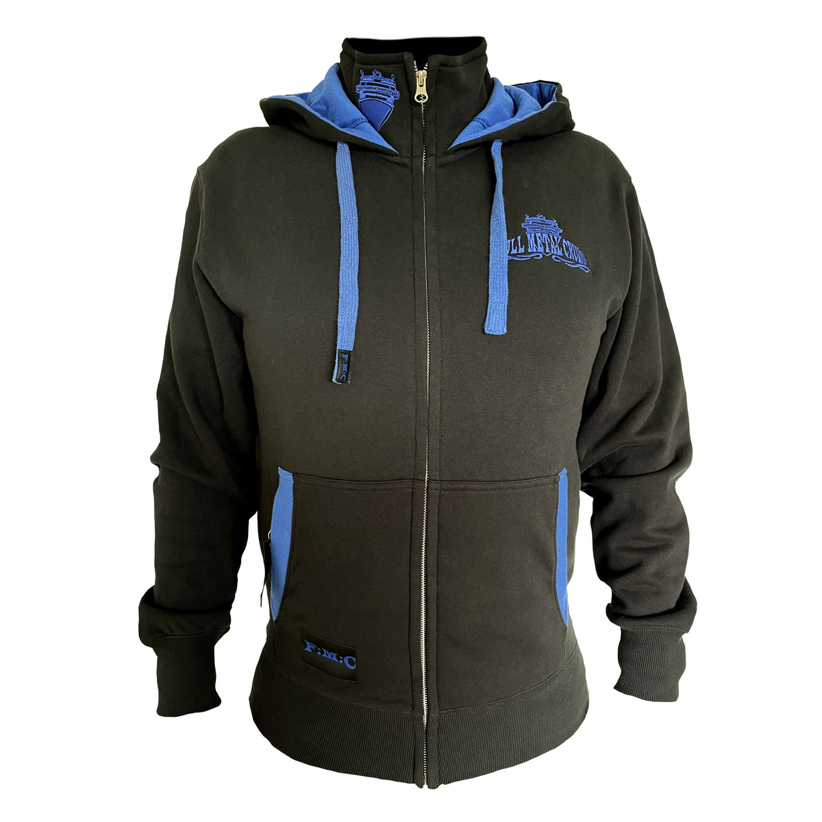 FMC - HoodZip - Zeitlos Blue