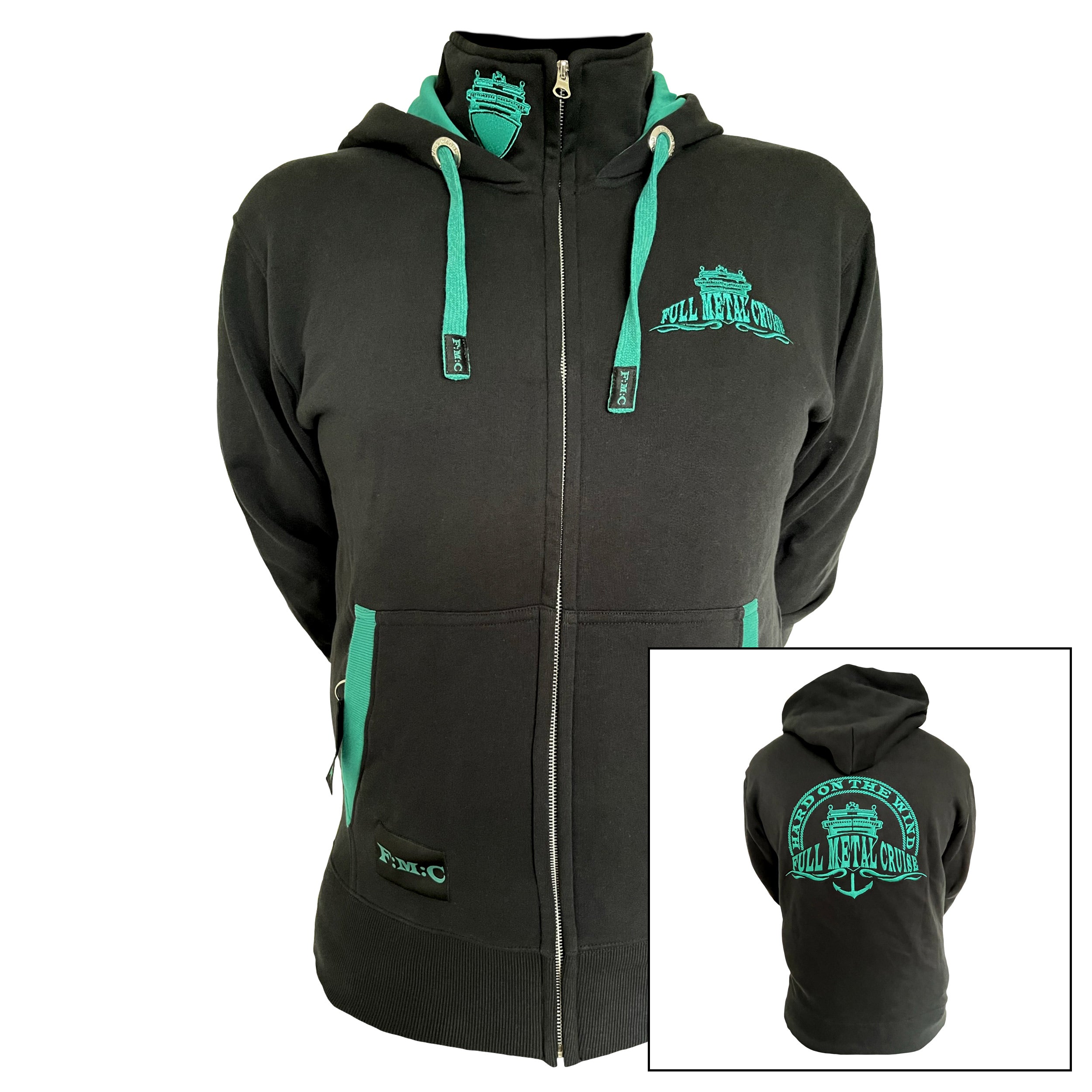 FMC - HoodZip - Zeitlos Green image