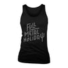 FMH - Girlie Tank Top - Logo grau