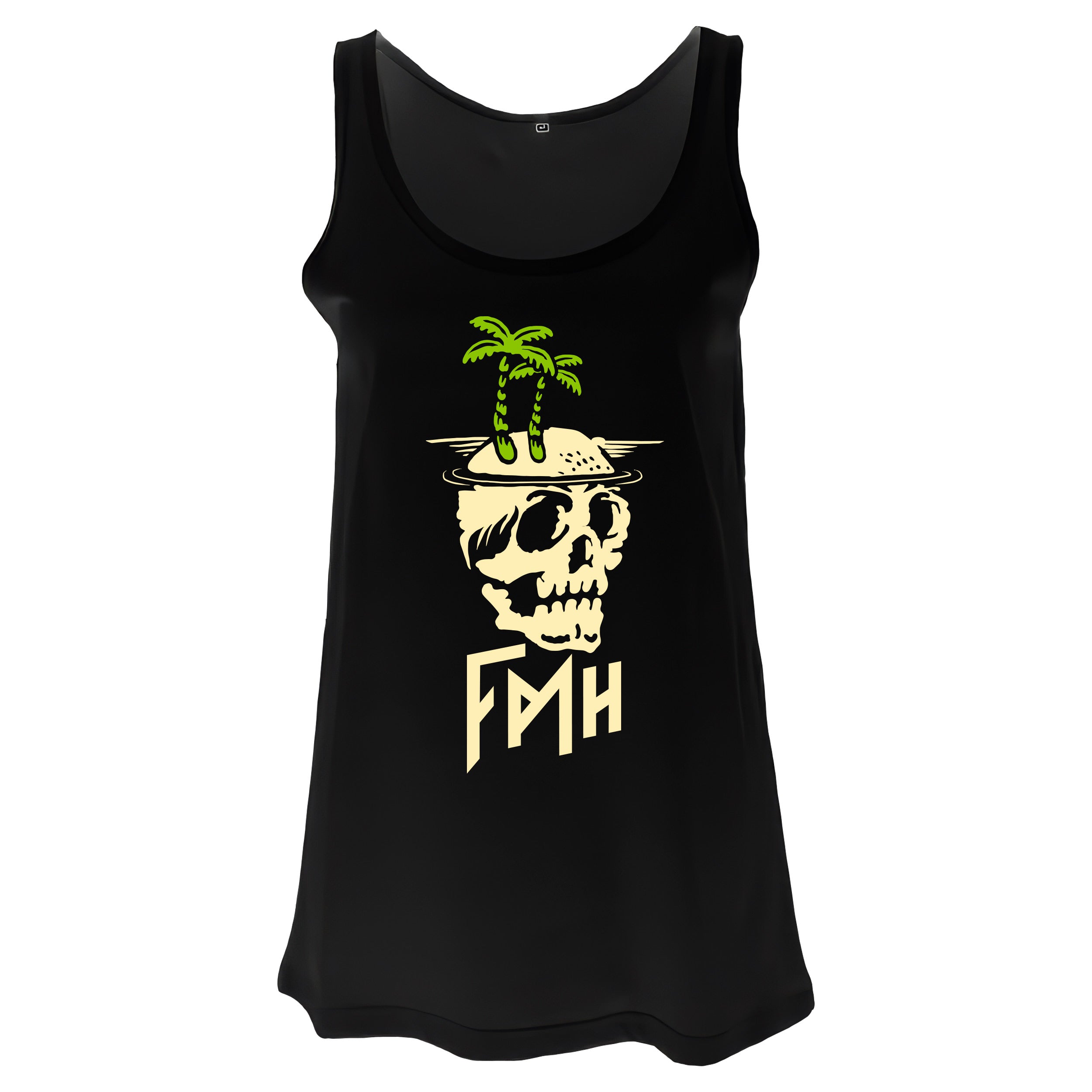FMH - Girlie Tank Top - Skull Island image