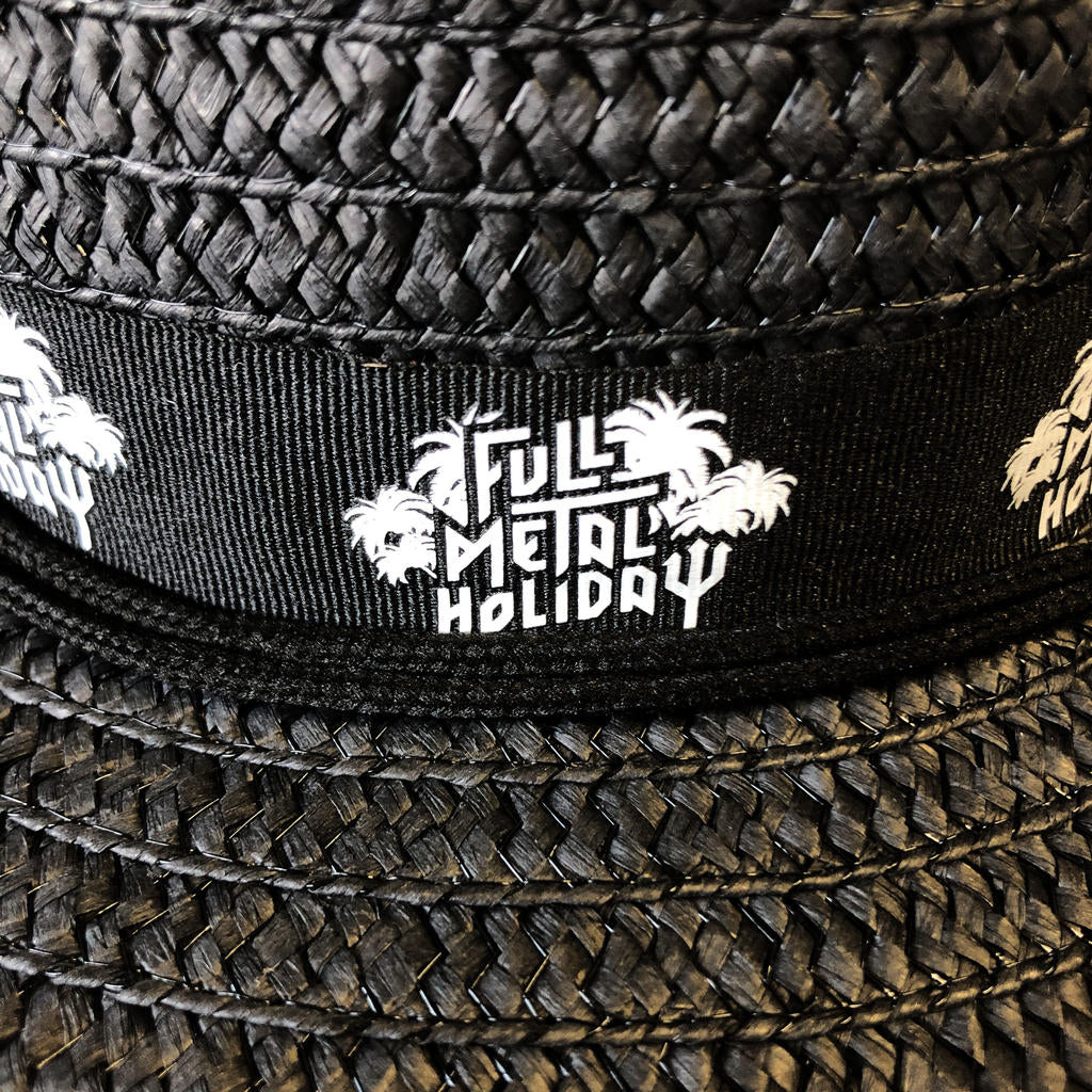 FMH - Strohhut schwarz