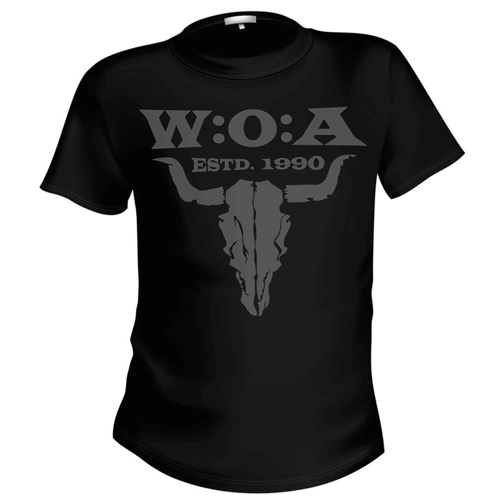 W:O:A - Tshirt - Logo Grau