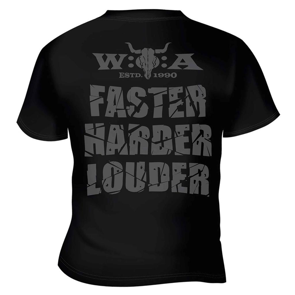 W:O:A - Tshirt - Logo Grau