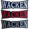 W:O:A - Patch - Wacken Schriftzug Groß