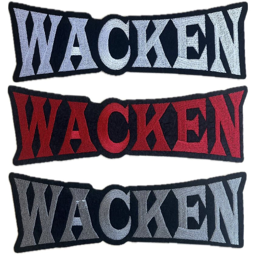 W:O:A - Patch - Wacken Lettering Large