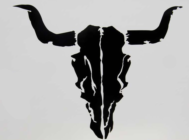 W:O:A - Outdoor Car Sticker - Bullhead - XXL (1,5x1,18m)