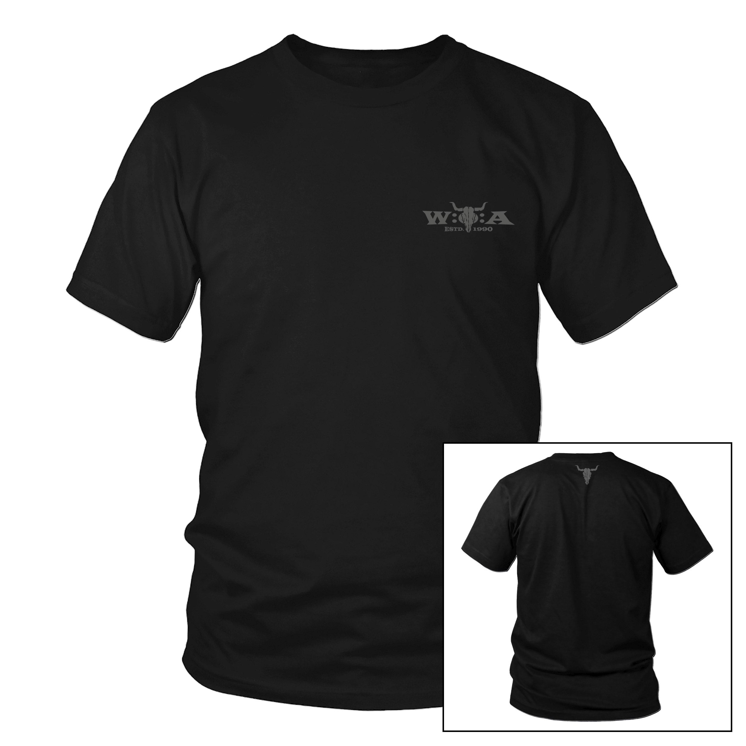 W:O:A - T-Shirt - Logo klein grau image