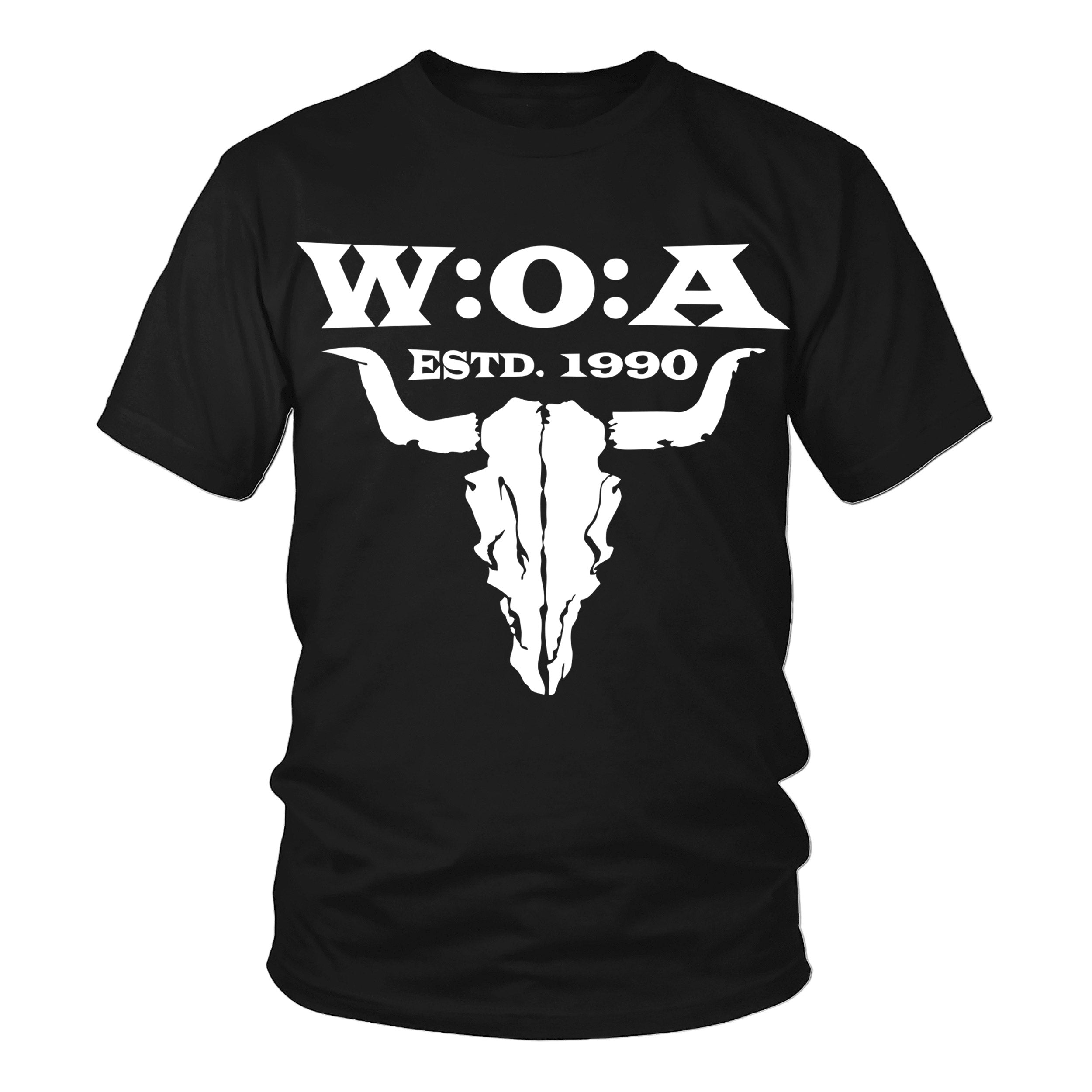 W:O:A - T-Shirt - Logo white image