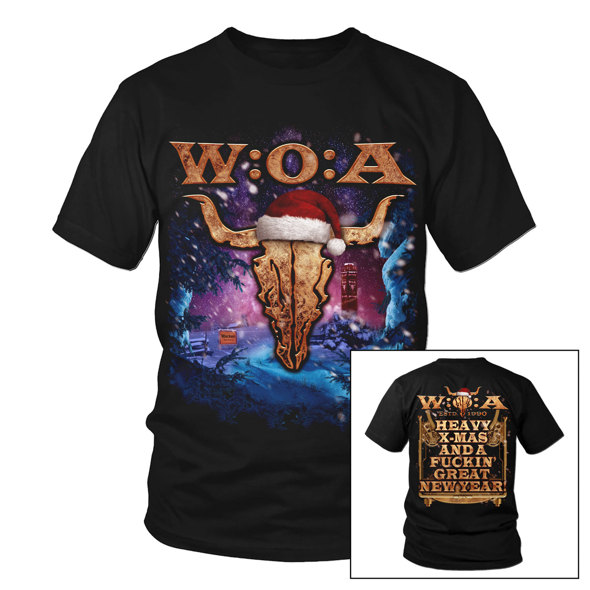 W:O:A - T-Shirt - Heavy Xmas