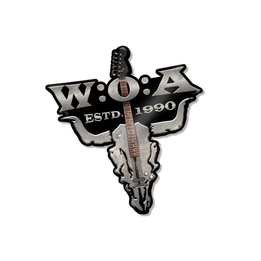 W:O:A - Pin - Guitar zeitlos