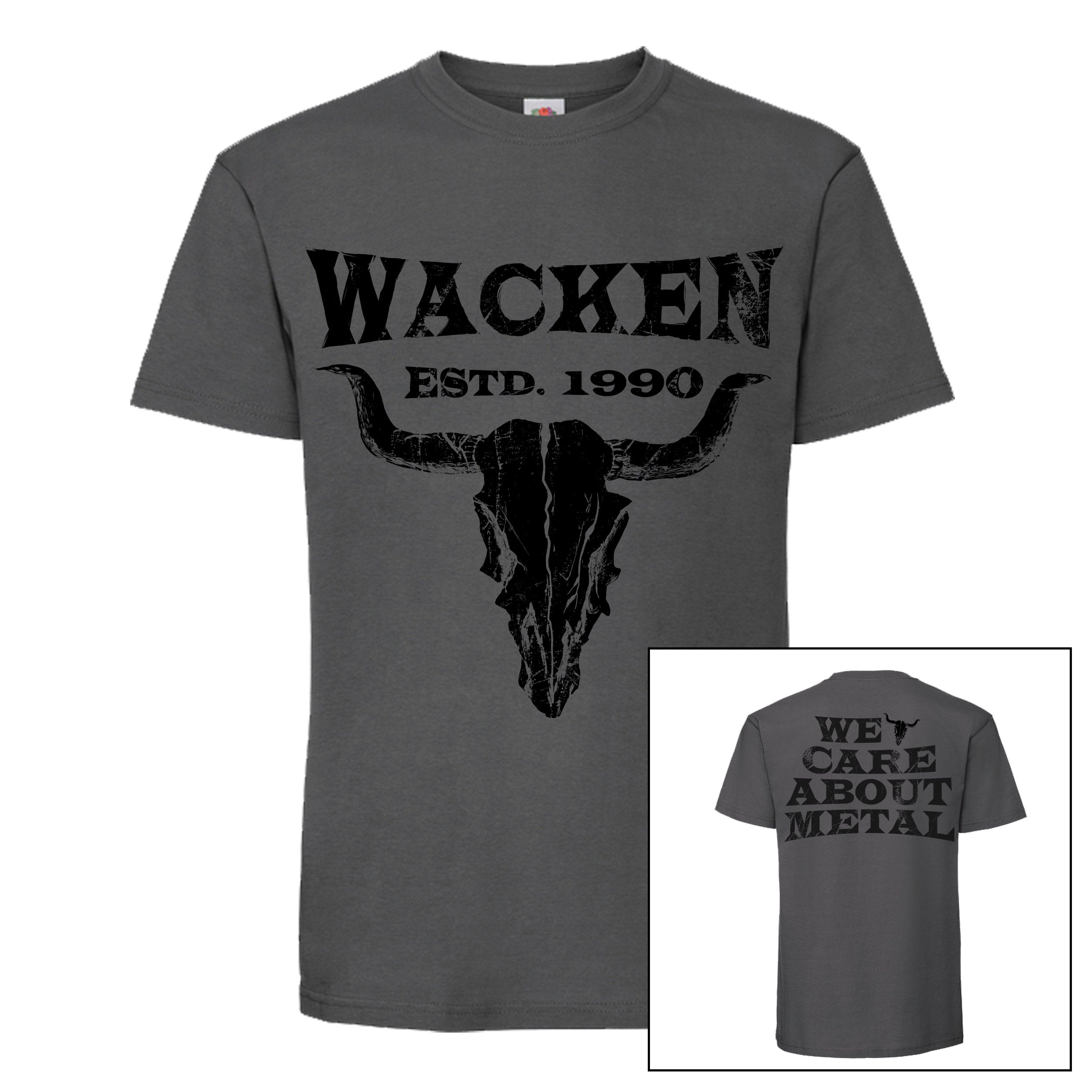 W:O:A - T-Shirt - We care about metal image