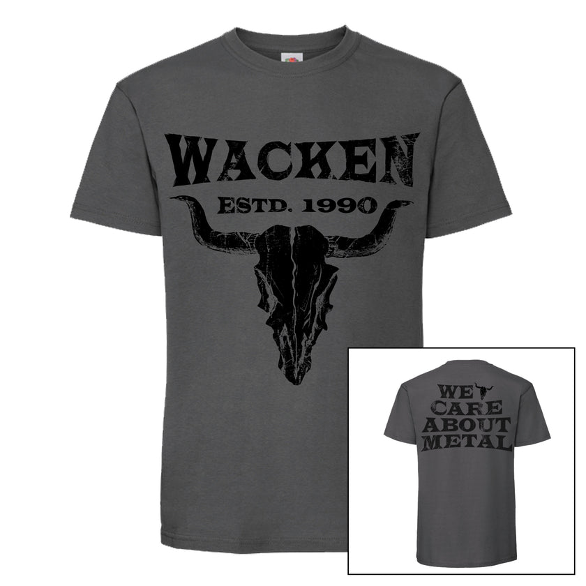 W:O:A - T-Shirt - We care about metal