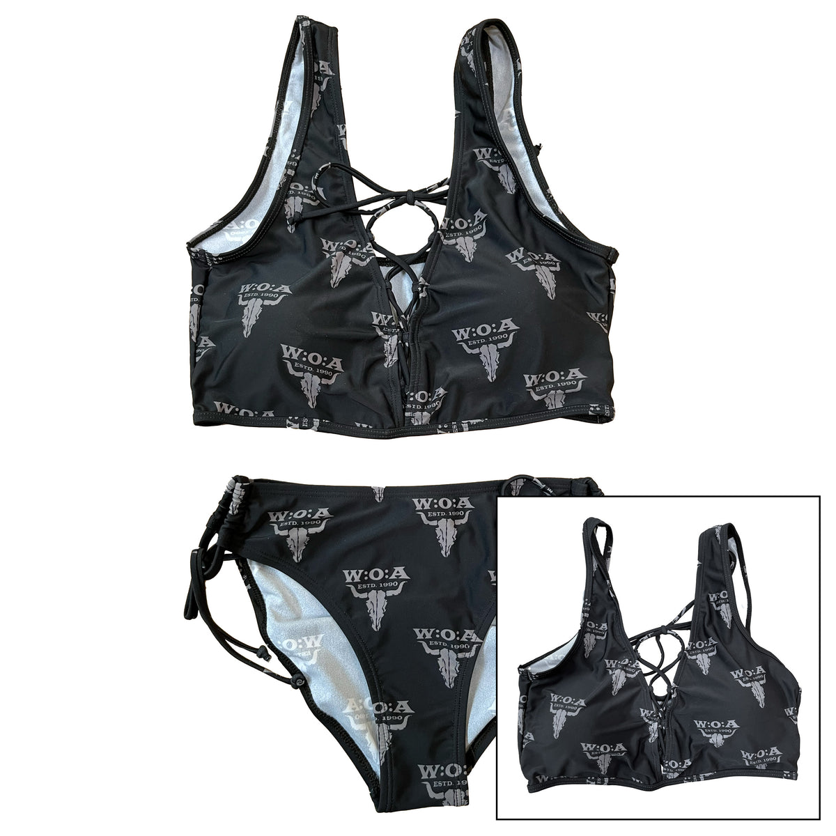 W:O:A - Bikini - Mini Skull