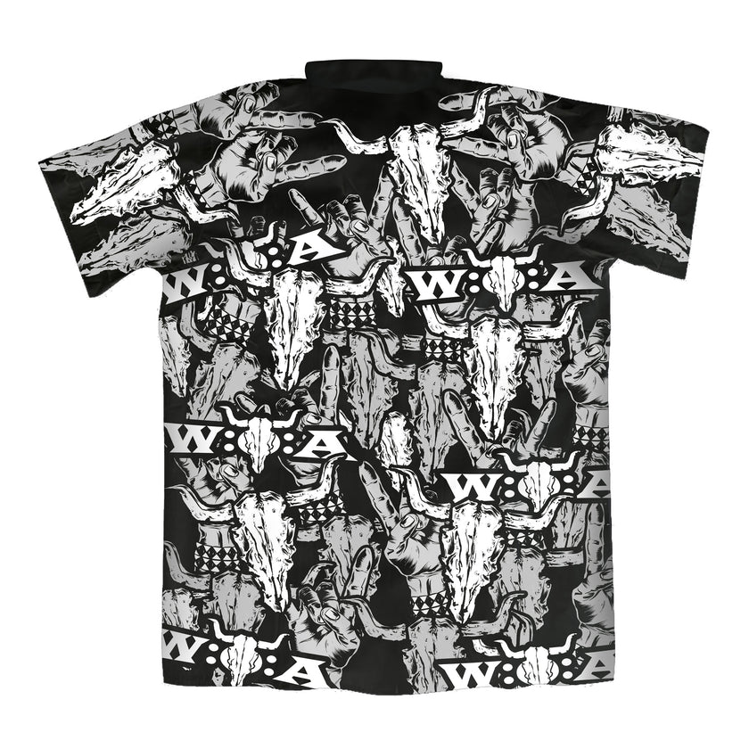 W:O:A - Hawaii Shirt B/W