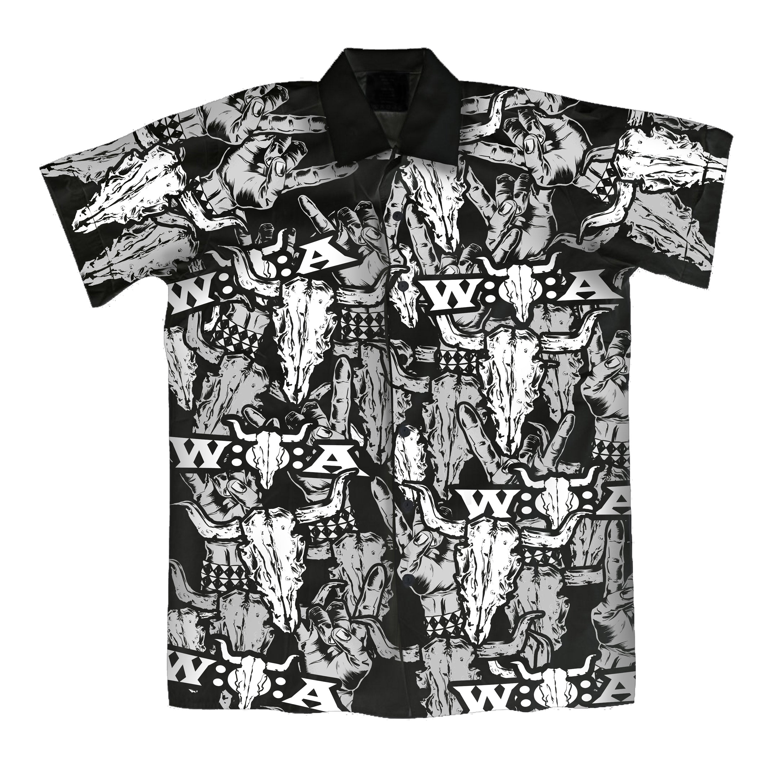 W:O:A - Hawaii Shirt B/W image